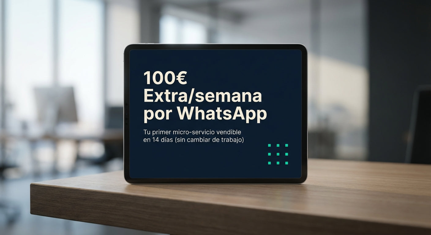 100€ Extra/semana por WhatsApp